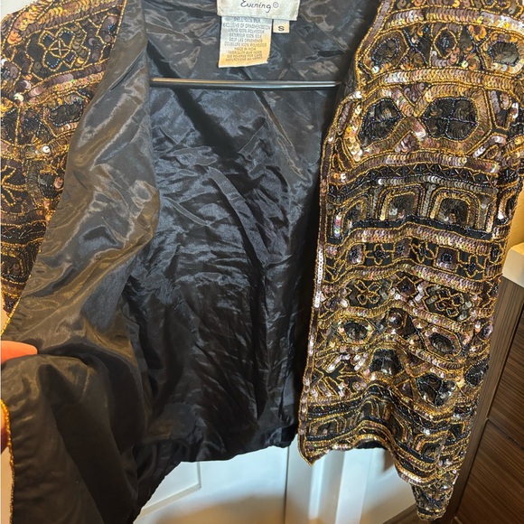 Papell Boutique Evening Beaded Jacket - Picture 6 of 15